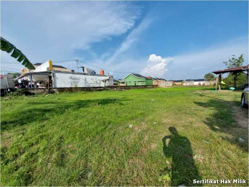 kavling siap bangun kota palembang shm