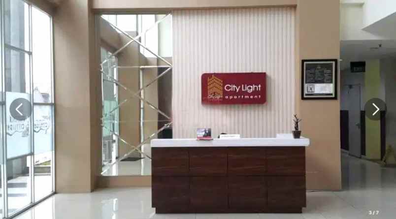kios city light apartemen 24 m2