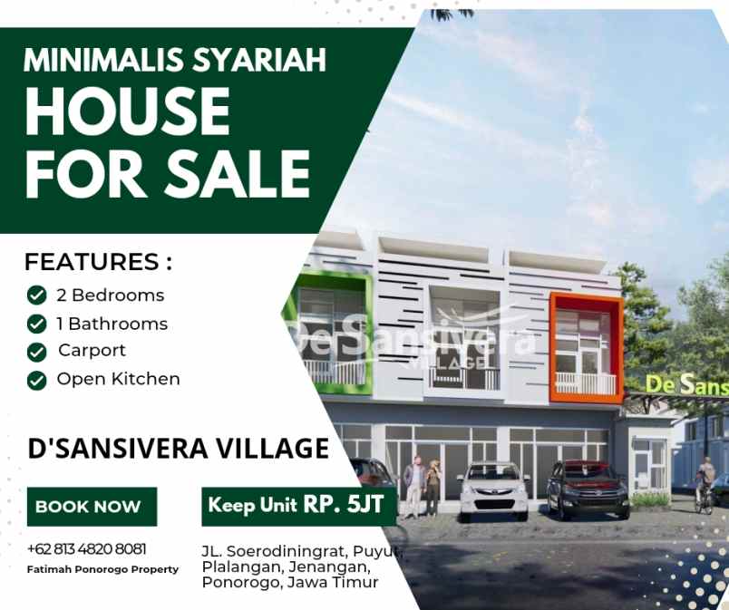 minimalis syariah rumah modern di ponorogo