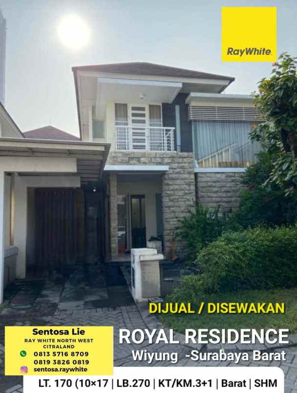 murah luas rumah royal residence buckingham