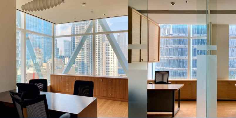 office space di equity tower furnished siap pakai