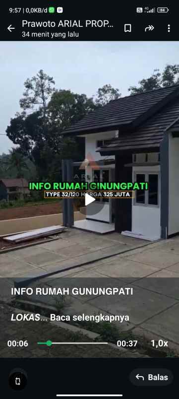 perum baru di pakintelan gunung pati semarang