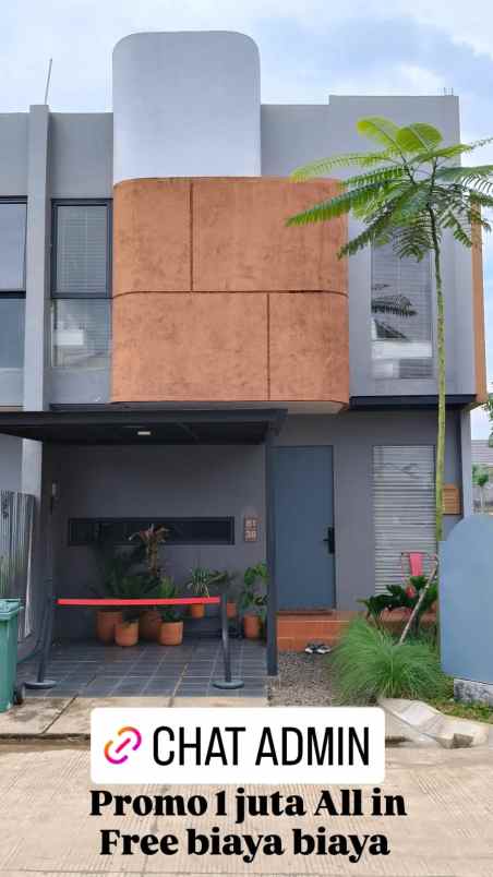 perumahan 2 lantai konsep islamic dengan harga perdana