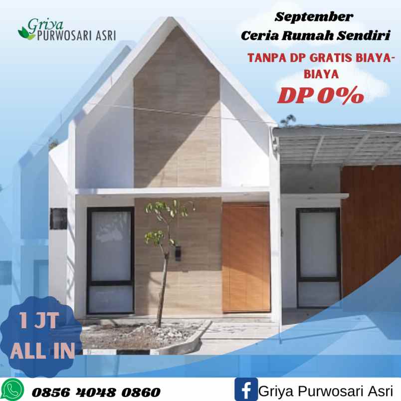 perumahan area wonogiri kota murah