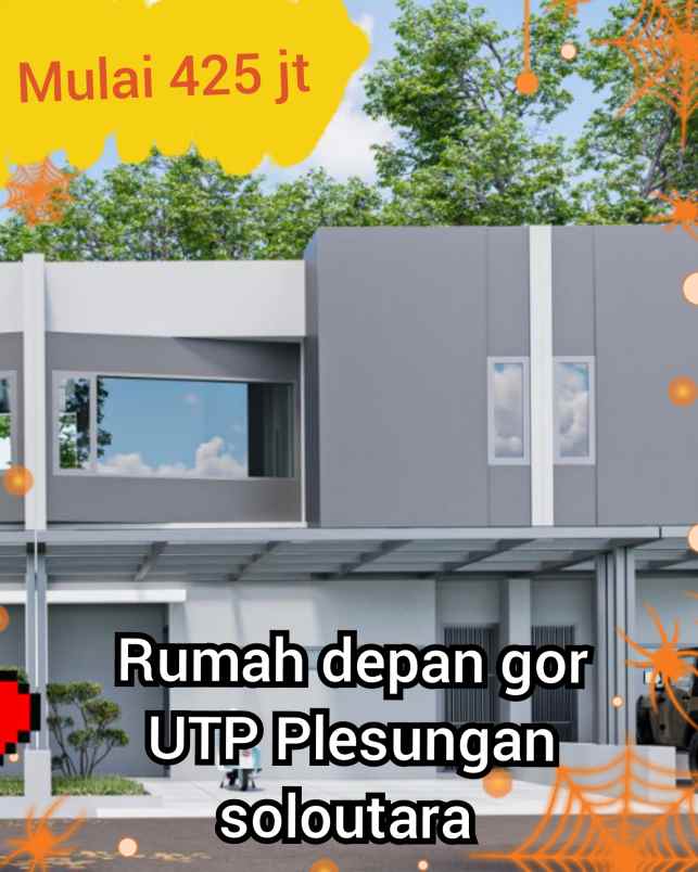 perumahan strategis depan gor utp plesungan soloutara