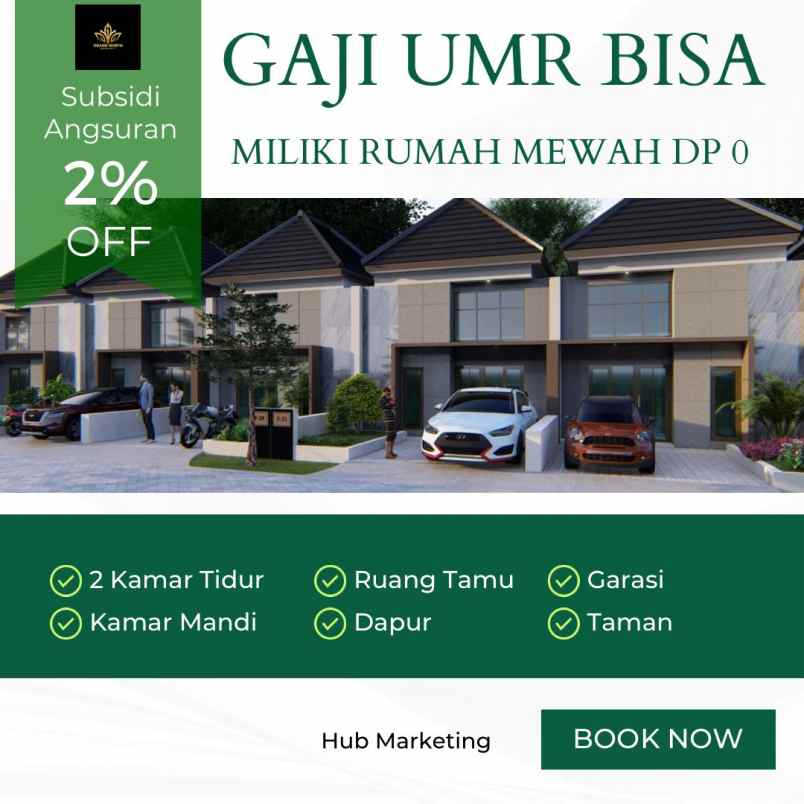 promo shm dp 0 rumah dekat lakasatri surabaya