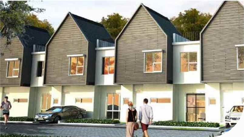 rumah 2 lantai avenue townhouse serpong