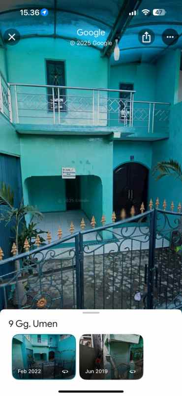 rumah 2 lantai dijual sangat murah di padasuka