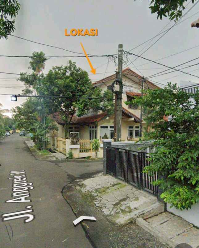 rumah 2 lantai komplek dki perumahan joglo