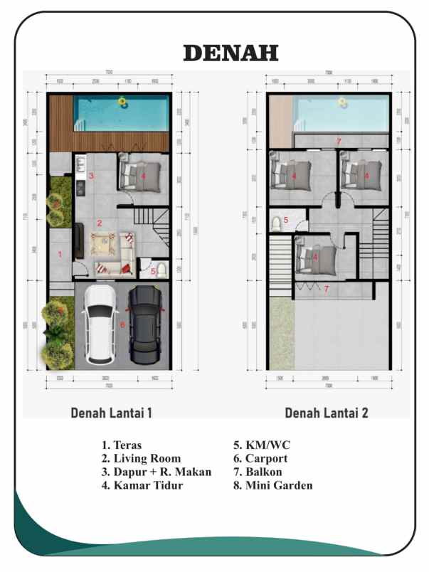 rumah 2 lantai murah dekat sd smp al azhar ngaglik