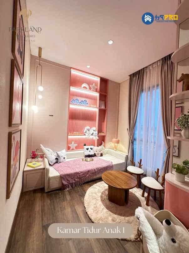 rumah 2 lantai parkland podomoro karawang