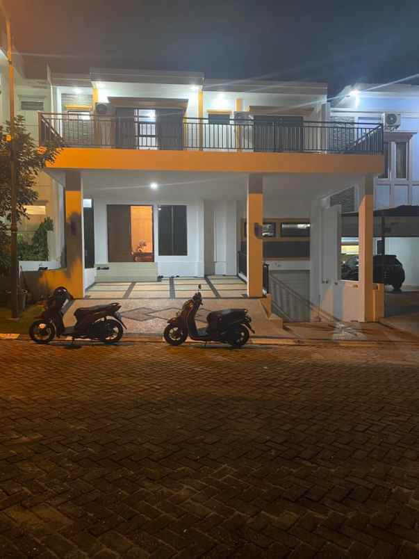 rumah 2 lantai siap huni di komplek pemda pekanbaru