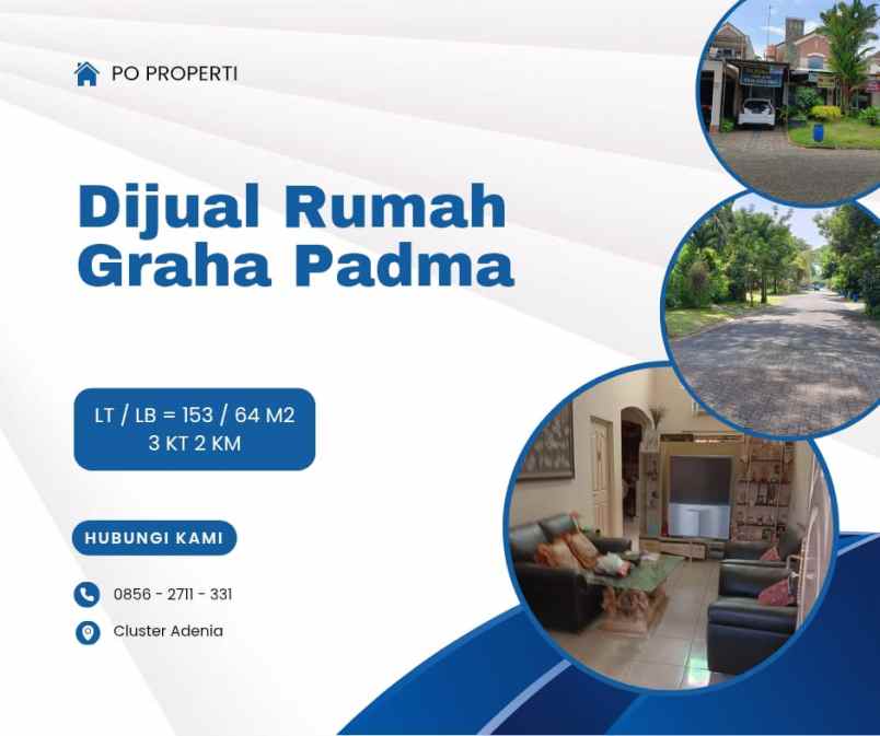 rumah bagus siap huni graha padma semarang barat