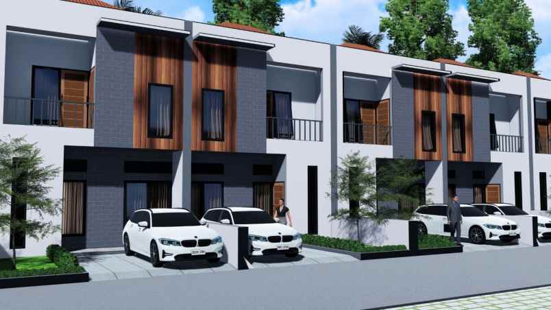 rumah baru 2 lantai di bandung timur