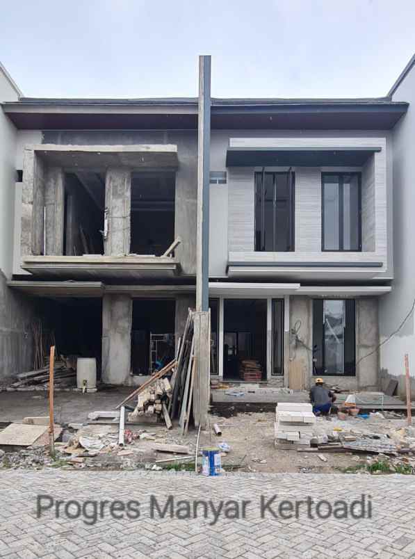 rumah baru manyar kertoadi dekat merr kampus untag