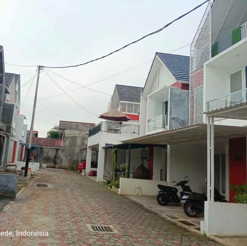 rumah baru mewah pondokgede bekasi shm