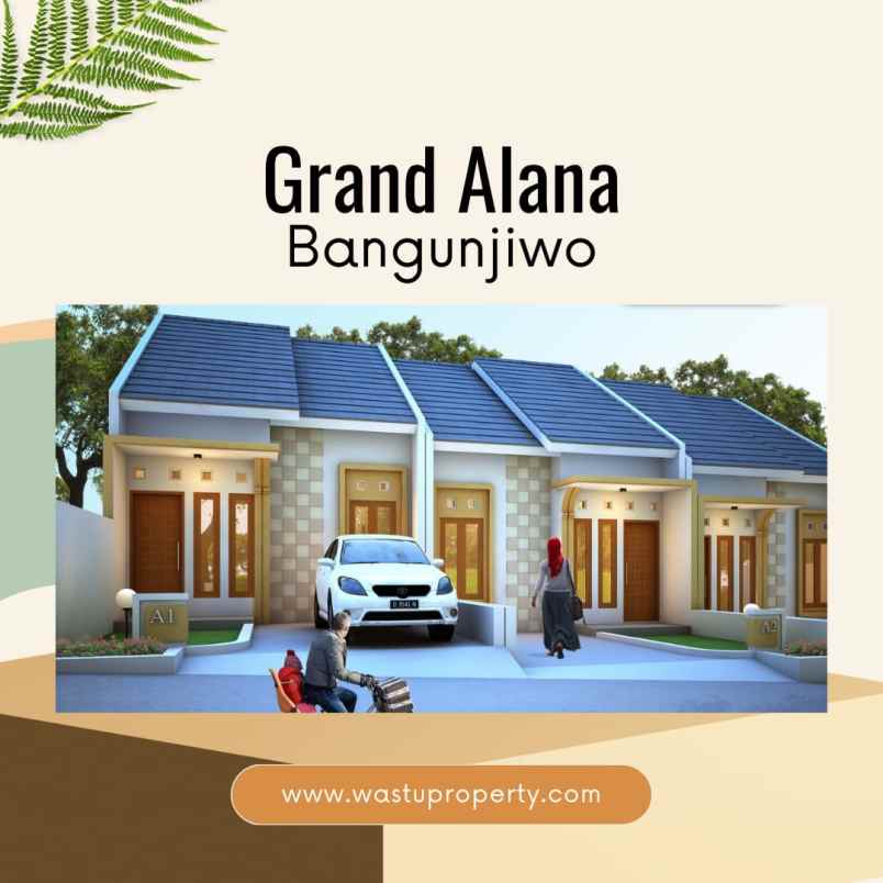 rumah cantik baru tanah luas di bantul