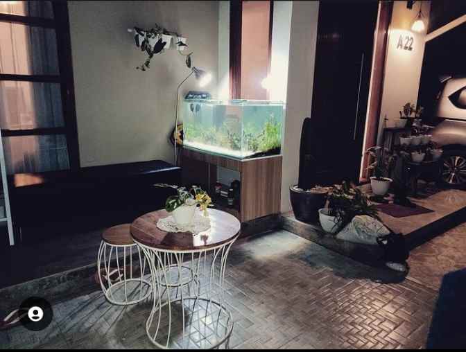 rumah cantik hook full furnished di cijaura