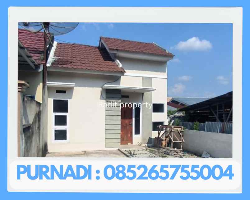 rumah dengan lokasi strategis type 38