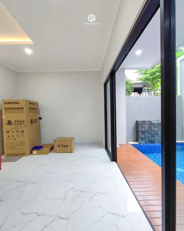 rumah dijual di joglo private swimming pool