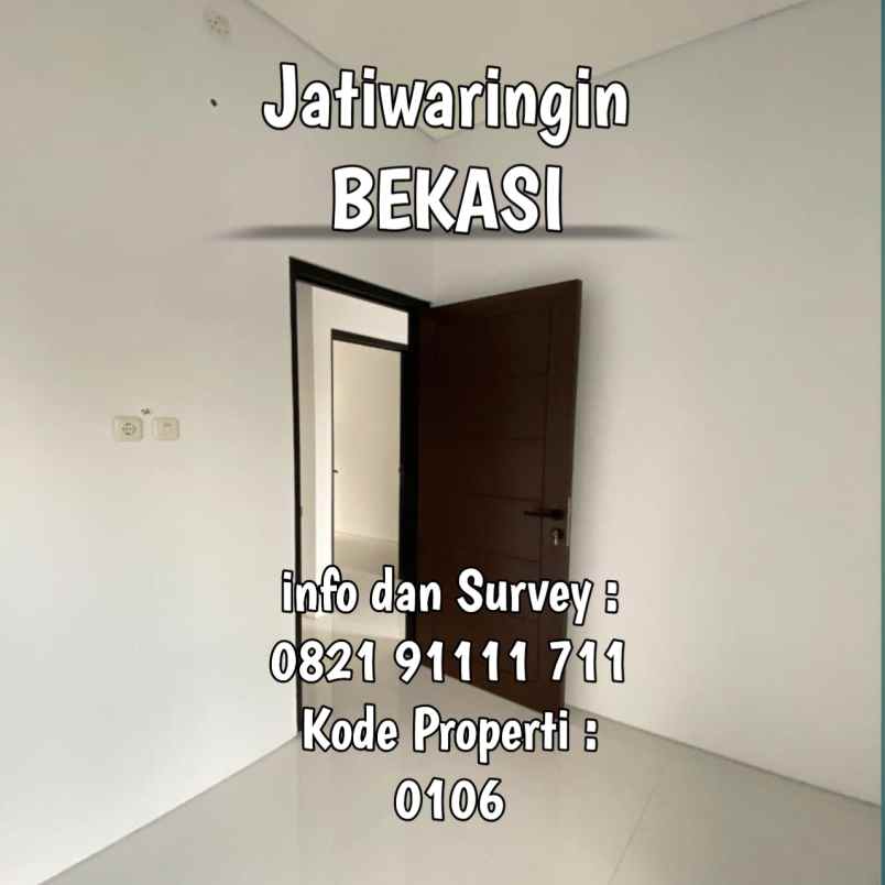 rumah dijual jatiwaringin bekasi siap huni bisa kpr