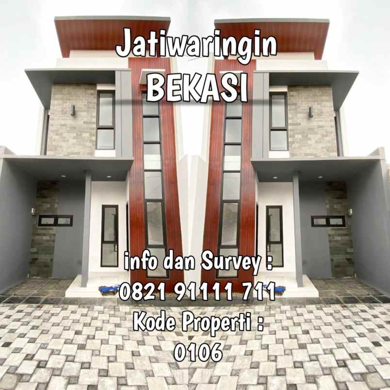 rumah dijual jatiwaringin bekasi siap huni bisa kpr