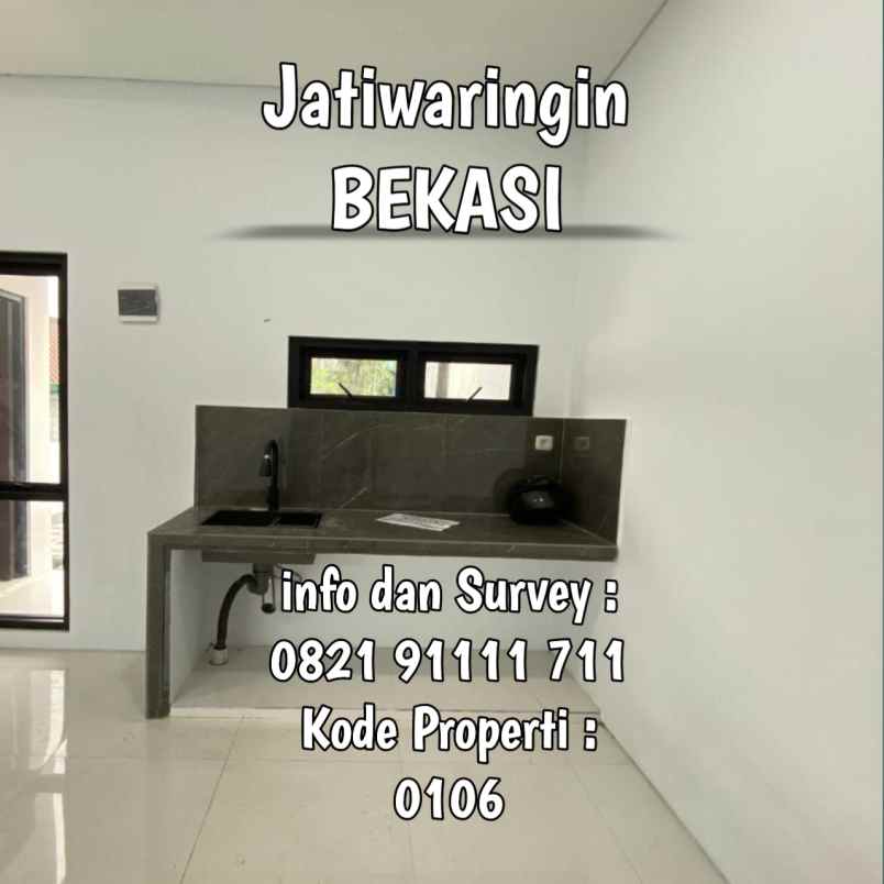 rumah dijual jatiwaringin bekasi siap huni bisa kpr