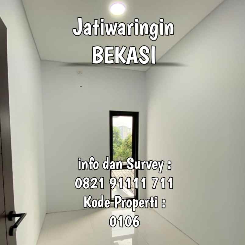 rumah dijual jatiwaringin bekasi siap huni bisa kpr