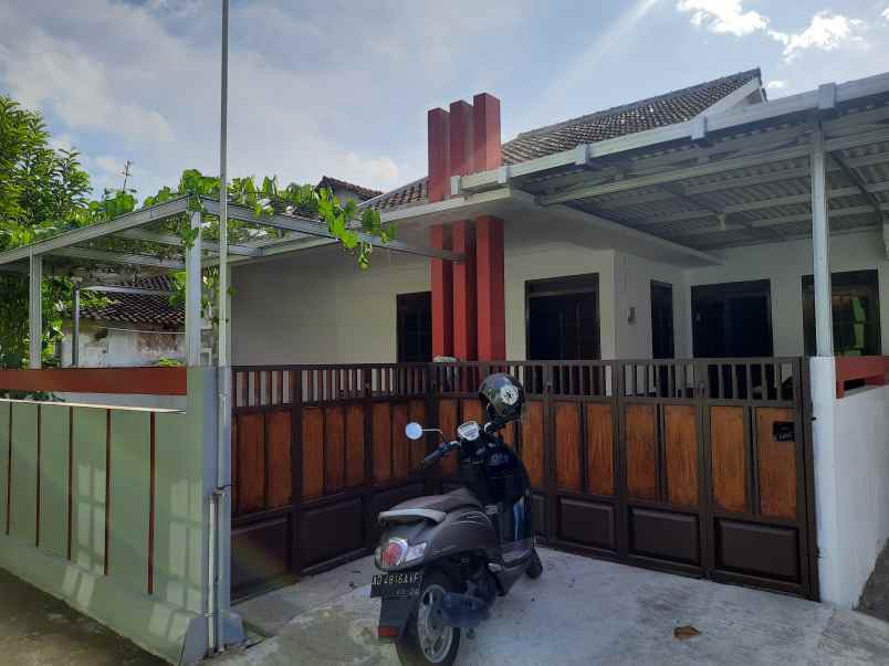 rumah dijual utara jl jogja wonosari km 12