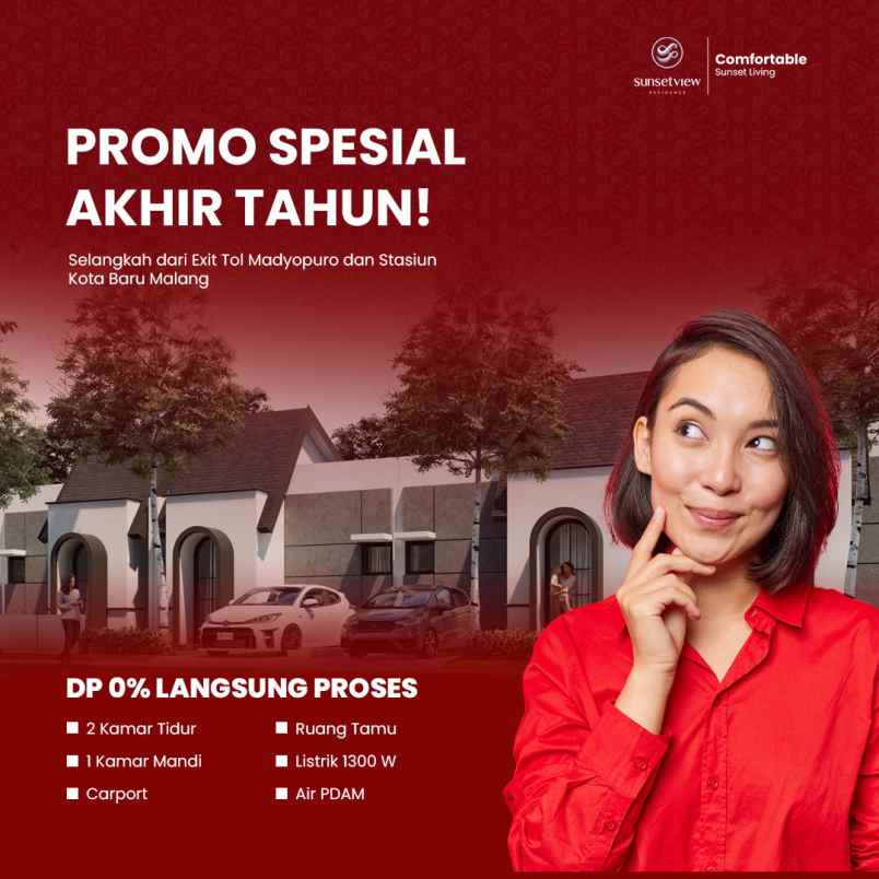 rumah dp 0 kota malang