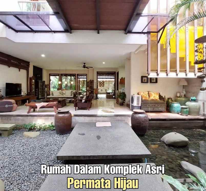 rumah hitung tanah di permata hijau jakarta selatan