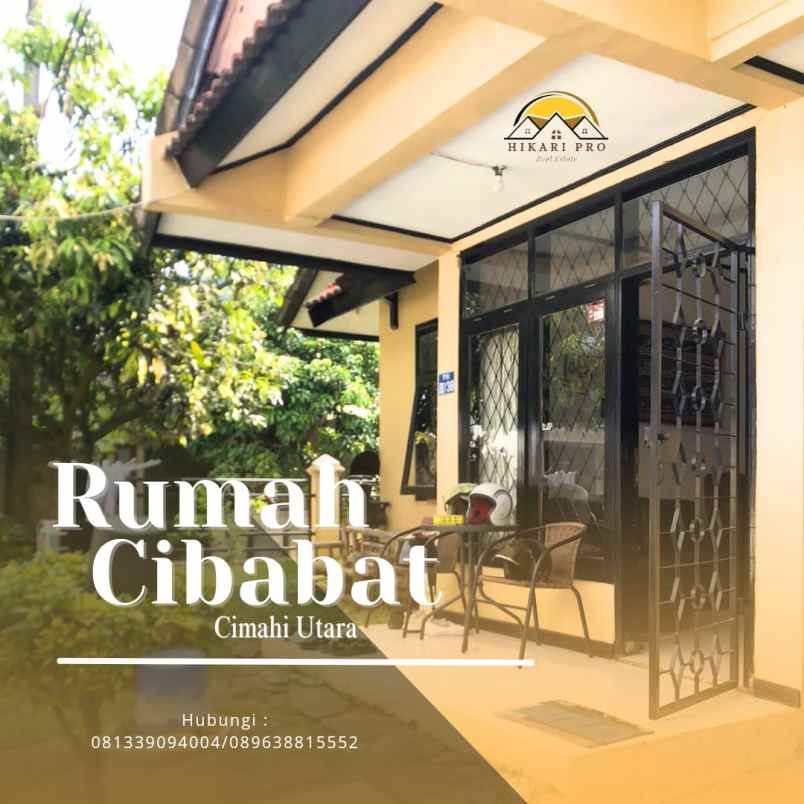 rumah hook siap huni di komplek pondok mutiara cibabat