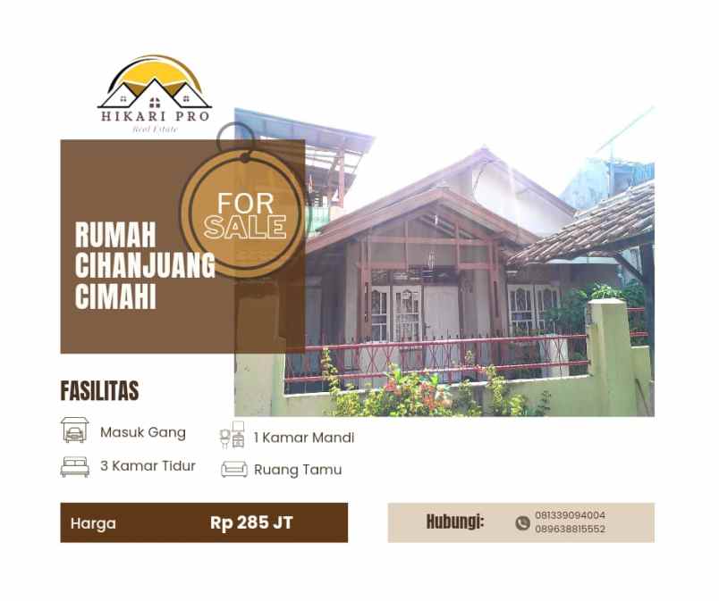 rumah masuk gang cihanjuang bawah