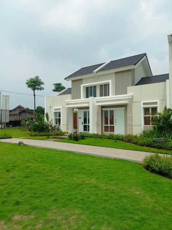 rumah mewah 1 lantai kota mandiri 10 juta all in