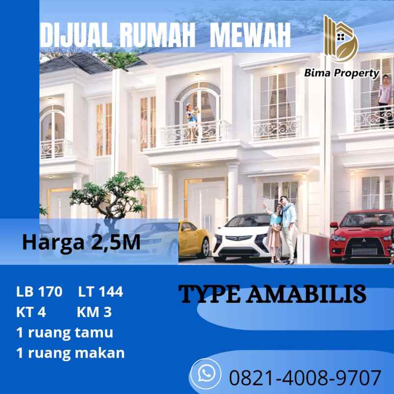 rumah mewah dan cantik dikota malang