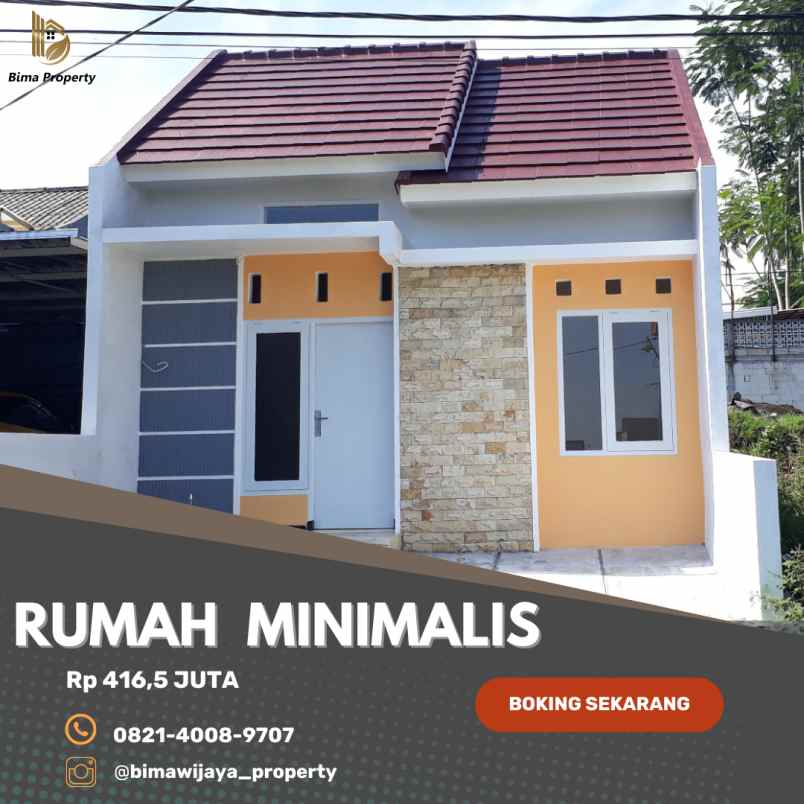 rumah minimalis area malang kota