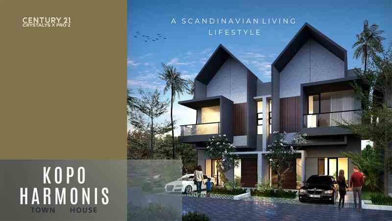 rumah minimalis gaya skandinavia di kopo bandung