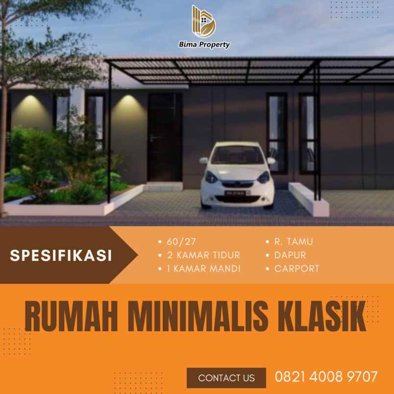 rumah minimalis klasik di wagir malang