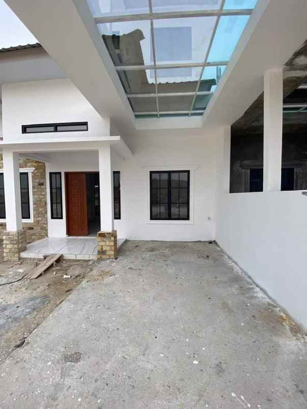 rumah minimalis type 45 di jalan air hitam pekanbaru