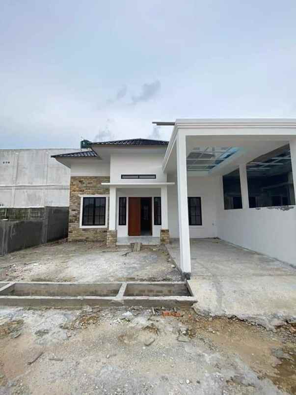 rumah minimalis type 45 di jalan air hitam pekanbaru