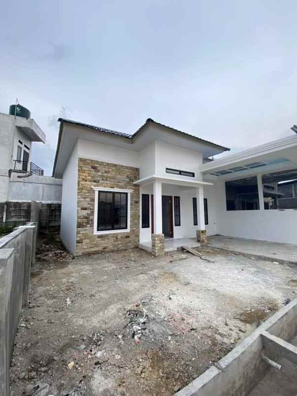 rumah minimalis type 45 di jalan air hitam pekanbaru