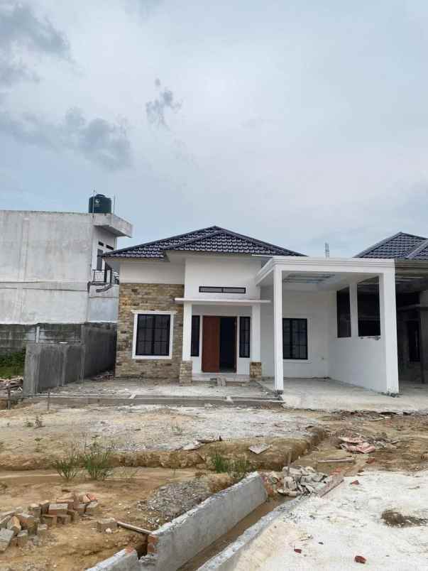 rumah minimalis type 45 di jalan air hitam pekanbaru