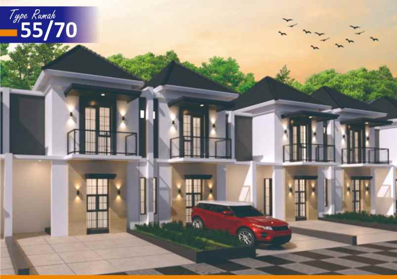 rumah modern minimalis di kota malang