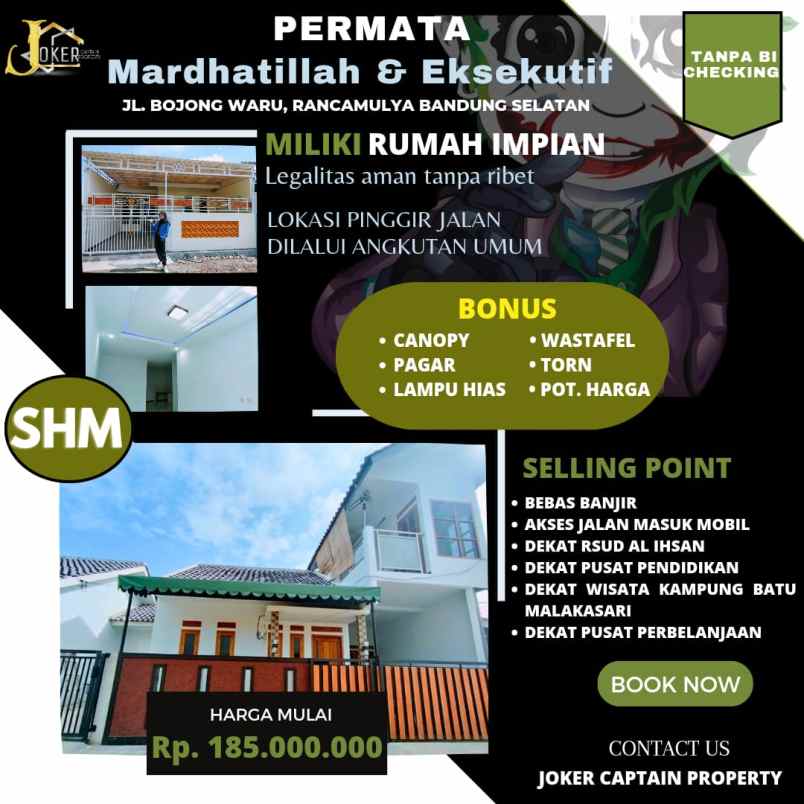 rumah modern murah berkualitas legalitas shm