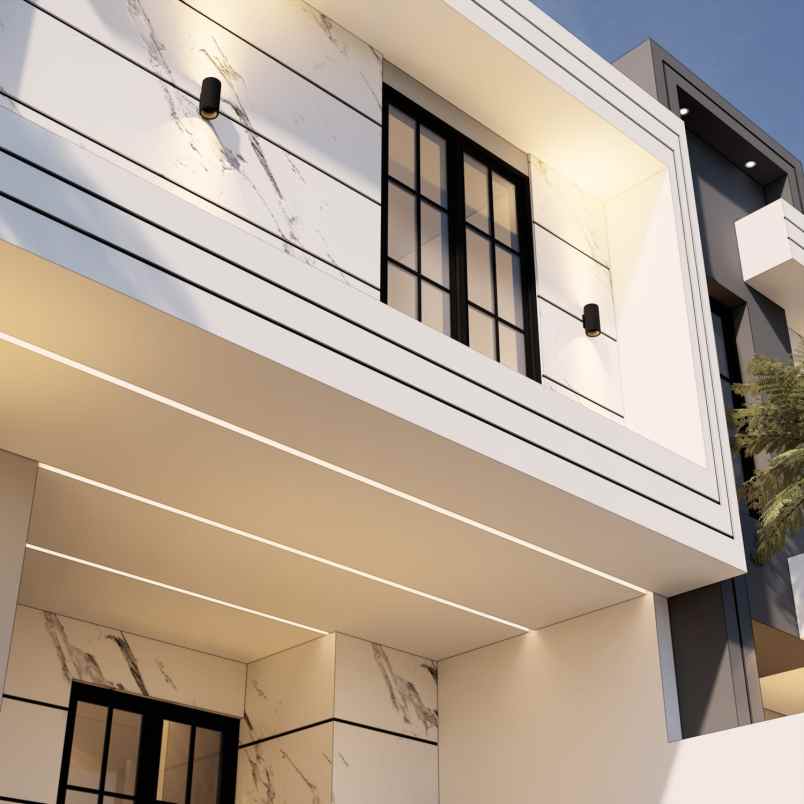 rumah murah 2 lantai harga 1 lantai