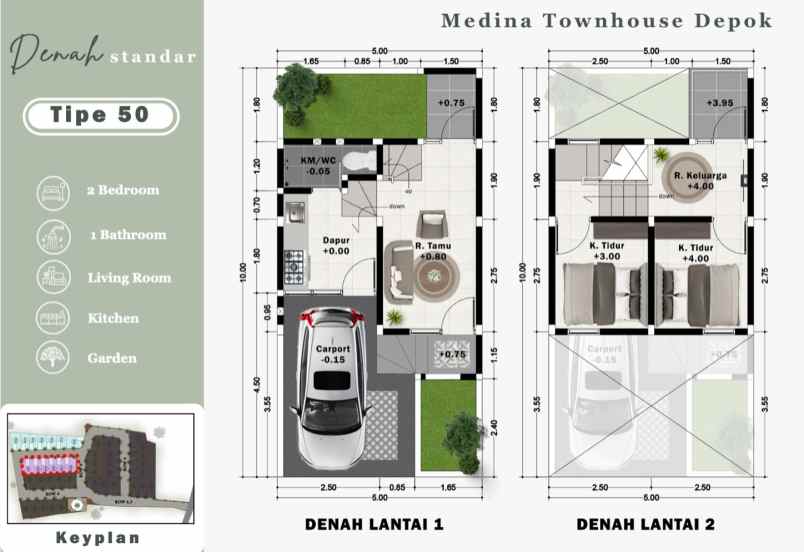 rumah murah di pancoran mas kota depok