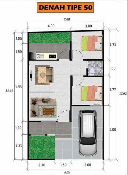 rumah murah minimalis dekat pasar godean