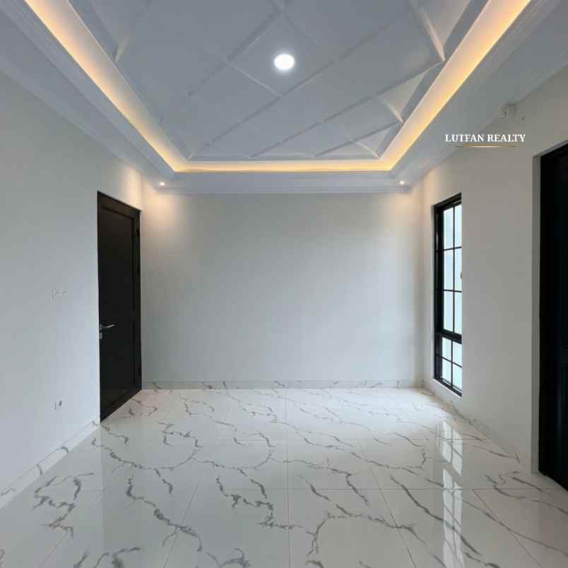 rumah non cluster modern classic tanah baru depok