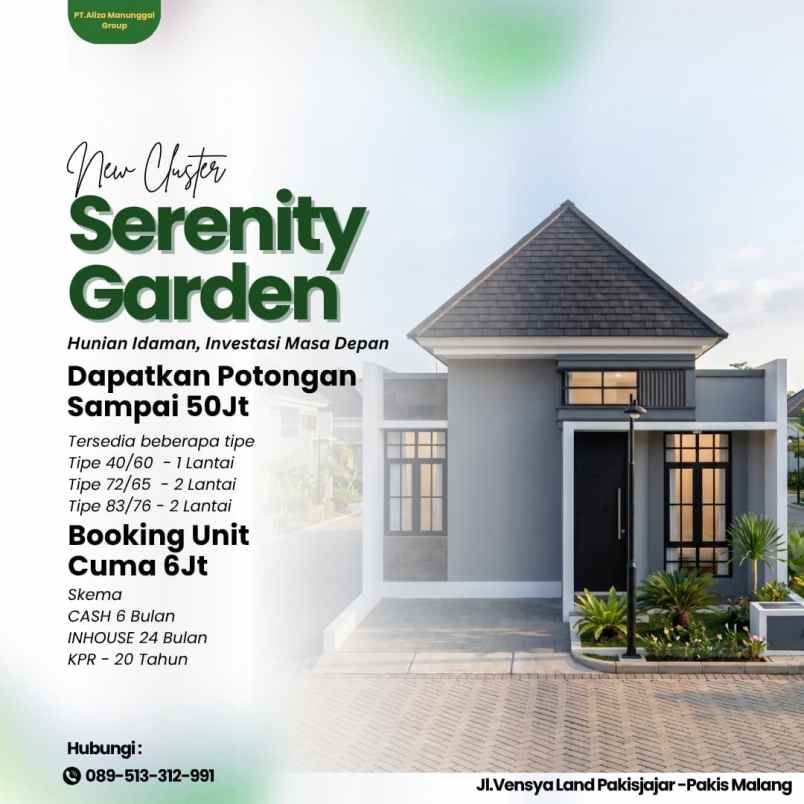 rumah pakis bebas banjir