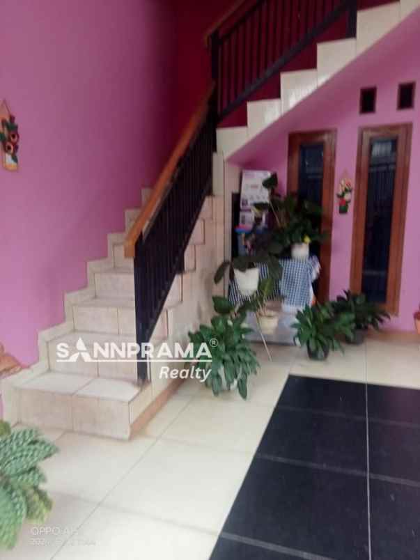 rumah pink tanah luas jatimulya depok ash